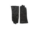 Calvin Klein Knit And Leather Gloves (heathered Mid Grey) Extreme Cold Weather Gloves