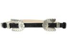 Leatherock Isabel Double Belt (black) Women's Belts