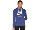 Nike Sportswear Gym Vintage Hbr Hoodie (blue Void/sail) Women's Sweatshirt