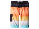 Billabong Kids All Day Og Stripe Boardshorts (big Kids) (lava) Boy's Swimwear