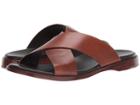 Cole Haan Goldwyn Crisscross Sandal (british Tan Smooth) Men's Shoes