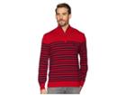 Nautica 12 Gauge 1/2 Zip Bretton Sweater (nautica Red) Men's Sweater