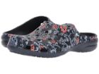 Crocs Freesail Graphic Clog (navy/floral) Women's Clog/mule Shoes