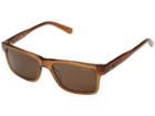 Guess Gu6886 (shiny Light Brown/brown) Fashion Sunglasses