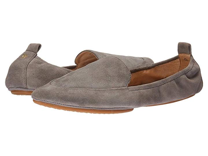 Yosi Samra Skyler (dark Grey Kid Suede) Women's Shoes