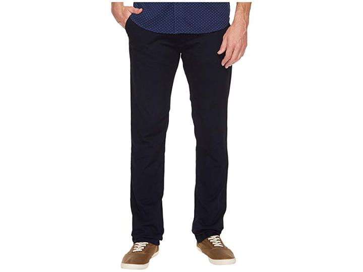Dc Worker Straight 32 Chino (dark Indigo) Men's Casual Pants