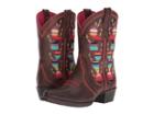 Ariat Kids Desert Diva (toddler/little Kid/big Kid) (distressed Brown) Cowboy Boots