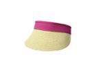 San Diego Hat Company Ubv044 Visor With Adjustable Canvas Band And Terry Cloth Interior Sweatband (hot Pink) Casual Visor
