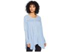 Free People To The Sea Tee (blue) Women's Clothing