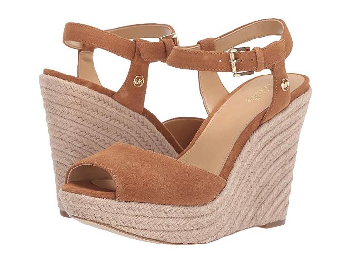 Michael Michael Kors Carlyn Wedge (acorn) Women's Shoes