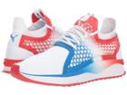 Puma Tsugi Netfit V2 Firecracker (puma White/flame Scarlet) Men's Shoes