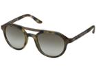 Giorgio Armani 0ar8095 (matte Blue Havana/green Gradient) Fashion Sunglasses