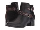 Naturalizer Drea (black Leather/brahma Hair) Women's Boots