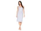 Maggy London Pincord Embroidery Novelty Sheath Dress (blue/white) Women's Dress
