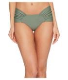 Luli Fama Cosita Buena Scrunch Ruched Back Bikini Bottom (army) Women's Swimwear