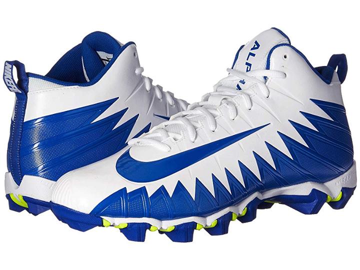 Nike Alpha Menace Shark (white/game Royal/game Royal) Men's Shoes