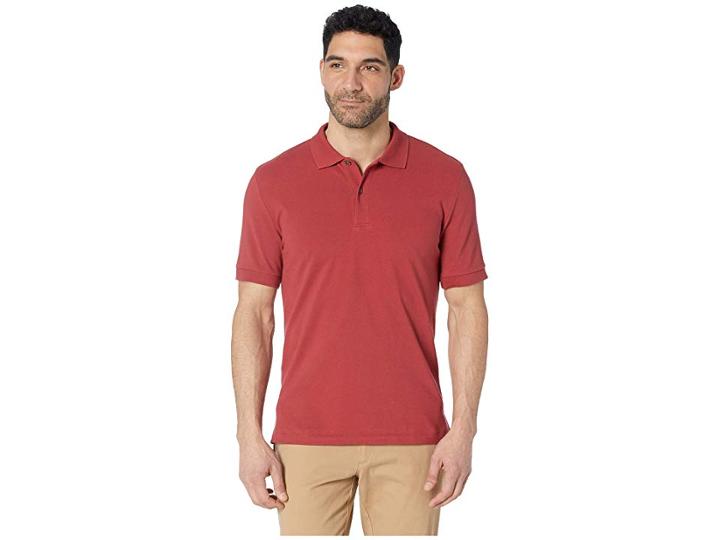Eddie Bauer Classic Field Pro Polo (flag) Men's Clothing