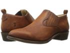 Frye Billy Shootie (cognac Washed Oiled Vintage) Women's Slip On  Shoes