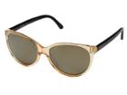 Kenneth Cole Reaction Kc1271 (shiny Light Brown/brown Mirror) Fashion Sunglasses