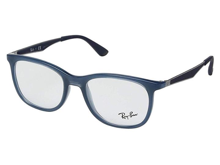 Ray-ban 0rx7078 (transparent/light Blue) Fashion Sunglasses