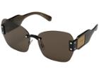 Miu Miu 0mu 08ss (black/brown) Fashion Sunglasses