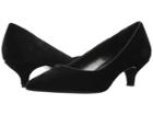 Lauren Ralph Lauren Abbot Ii (black Velvet) Women's Shoes