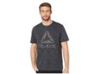 Reebok Elements Marble Melange Tee (black) Men's T Shirt