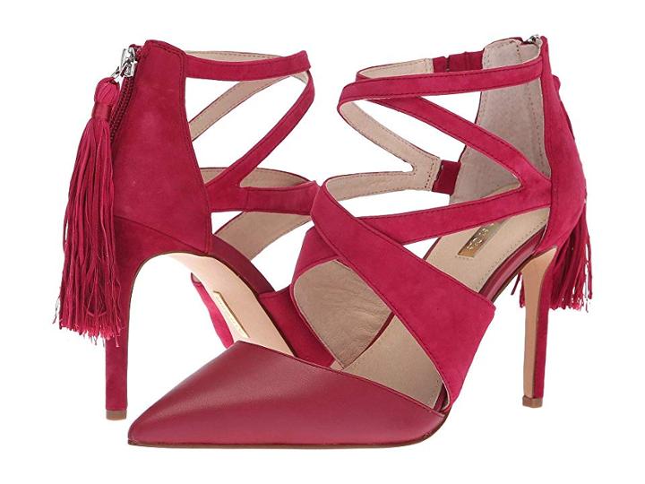 Louise Et Cie Jemmy (boysenberry Smooth Calf/kid Suede Thread) High Heels