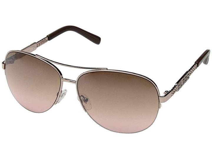 Guess Gu7367 (rose Gold/silver Mirror) Fashion Sunglasses