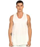 Marc Jacobs Sunset Oversize Jersey Tank Top (white) Men's Sleeveless