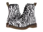Dr. Martens Kid's Collection Delaney Zbr (big Kid) (zebra Print Backhand) Girls Shoes