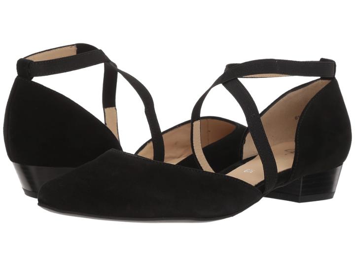 Ara Poppy (black Suede) Women's Shoes
