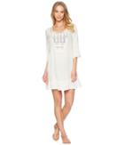 Roxy Cacti Tazia Cover-up (marshmallow) Women's Swimwear