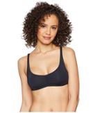 Roxy Solid Softly Love Athletic Tri Top (anthracite) Women's Swimwear