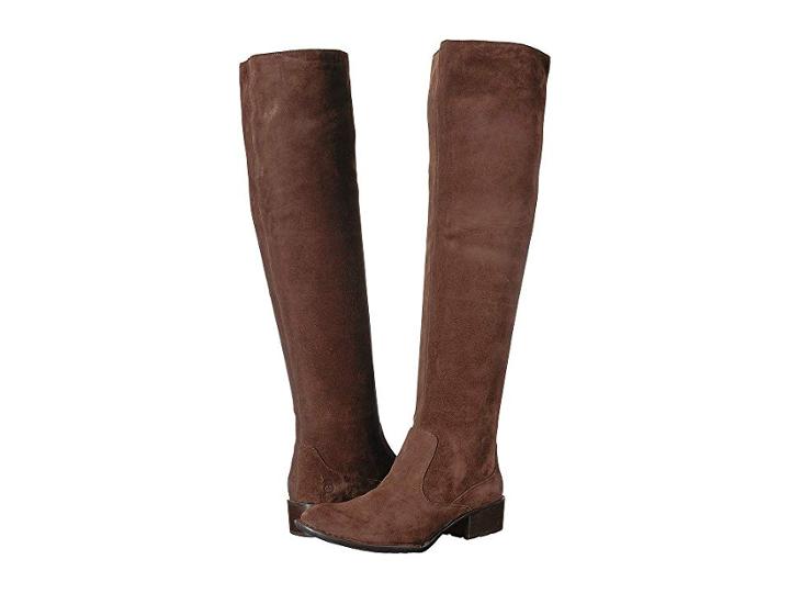 Born Cady (dark Brown (castagno) Suede) Women's Shoes