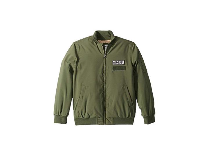 Quiksilver Kids Mankai Sun Jacket (big Kids) (thyme) Boy's Coat