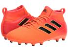 Adidas Kids Ace 17.3 Fg J Soccer (little Kid/big Kid) (orange/black/red) Kids Shoes