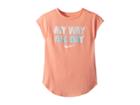 Nike Kids I Want It All Modern Short Sleeve Tee (little Kids) (light Atomic Pink) Girl's T Shirt