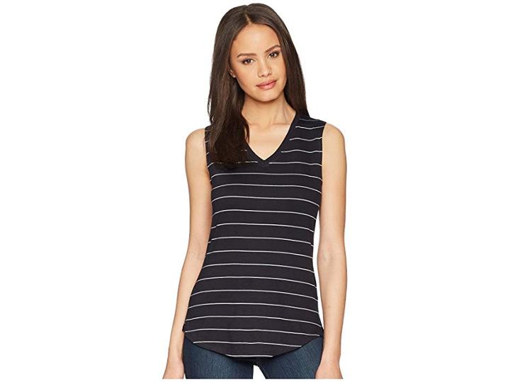 Mountain Khakis Cora Tank (black Stripe) Women's Sleeveless