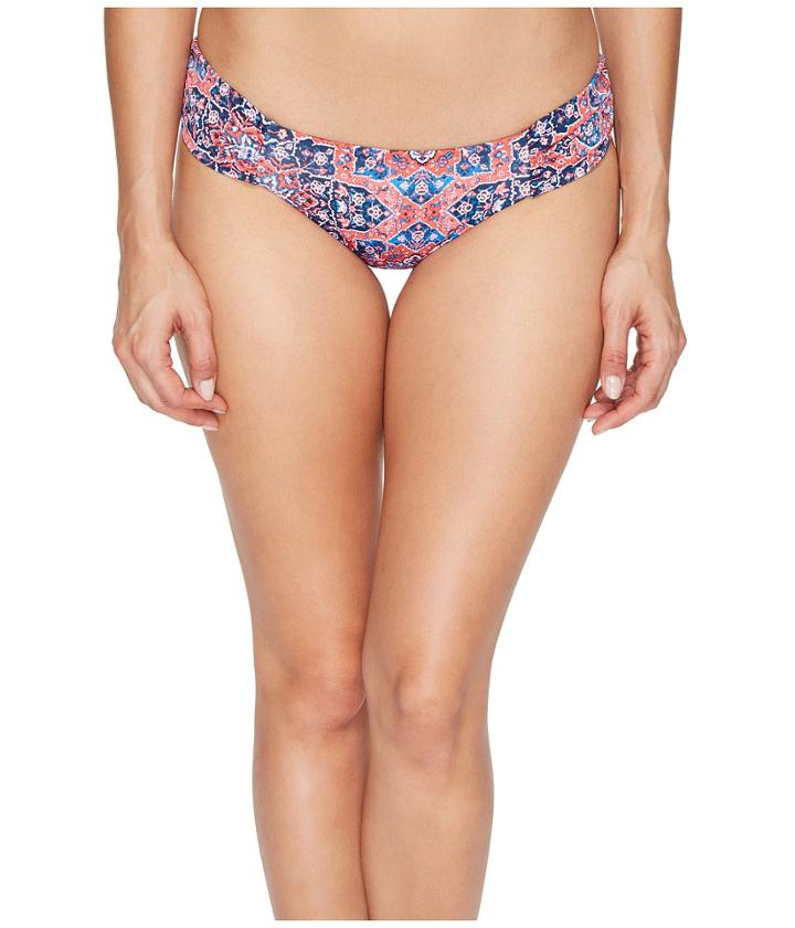 Lucky Brand Festival Medallion Reversible Side Sash Bottom (multi) Women's Swimwear