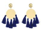 Shashi Jamie Tassel Earrings (blue) Earring