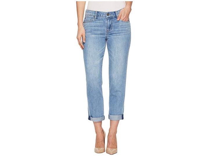 Liverpool Cameron Relaxed Cropped Boyfriend In Classic Soft Rigid Denim In Alton (alton) Women's Jeans