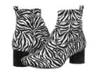 Katy Perry The Daina (black/white Zebra Print Stretch Satin) Women's Shoes