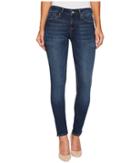 Mavi Jeans Alexa Mid-rise Skinny In Deep Blue Tribeca (deep Blue Tribeca) Women's Jeans