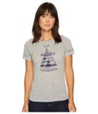 Ariat Camp Fire T-shirt (heather Gray) Women's T Shirt