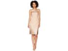 Adrianna Papell Sleeveless Lace Sheath Dress (rose Gold) Women's Dress