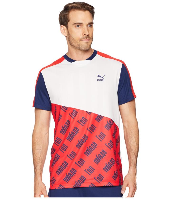 Puma World Cup Tee Fm (puma White) Men's T Shirt