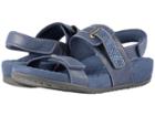 Softwalk Bimmer (navy Leather/printed Snake) Women's Sandals