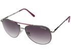 Kenneth Cole Reaction Kc1282 (shiny Light Nickeltin/gradient Smoke) Fashion Sunglasses