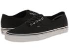 Vans Authentic ((poly Canvas) Black) Skate Shoes